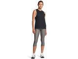 Under Armour Womens HeatGear No-Slip Waistband Capris - Ultra-Tight Fit and Sweat Wicking
