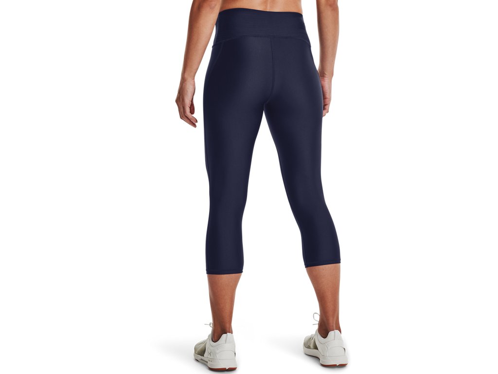 Under Armour Womens HeatGear No-Slip Waistband Capris - Ultra-Tight Fit and Sweat Wicking