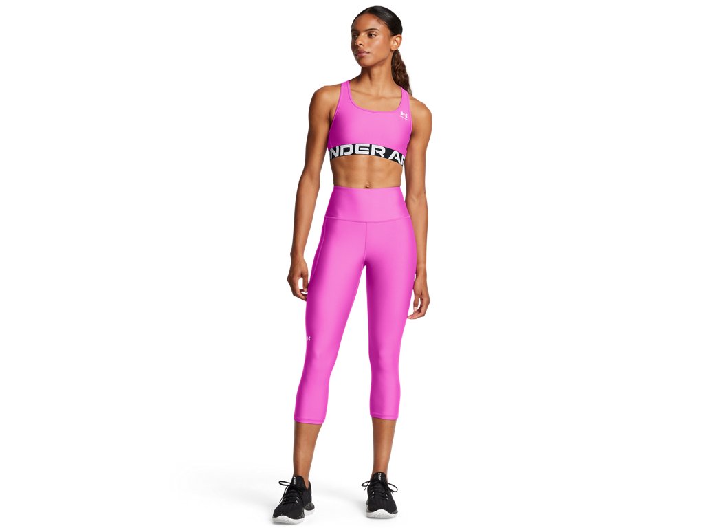 Under Armour Womens HeatGear No-Slip Waistband Capris - Ultra-Tight Fit and Sweat Wicking