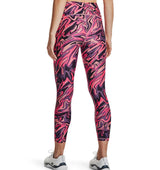 Under Armour Womens HeatGear No-Slip Waistband Printed Ankle Leggings - Sweat Wicking