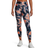 Under Armour Womens HeatGear No-Slip Waistband Printed Ankle Leggings - Sweat Wicking