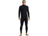 Under Armour Mens Tactical ColdGear Infrared Base Mock Long Sleeve- Thermo-Conductive Inner Coating