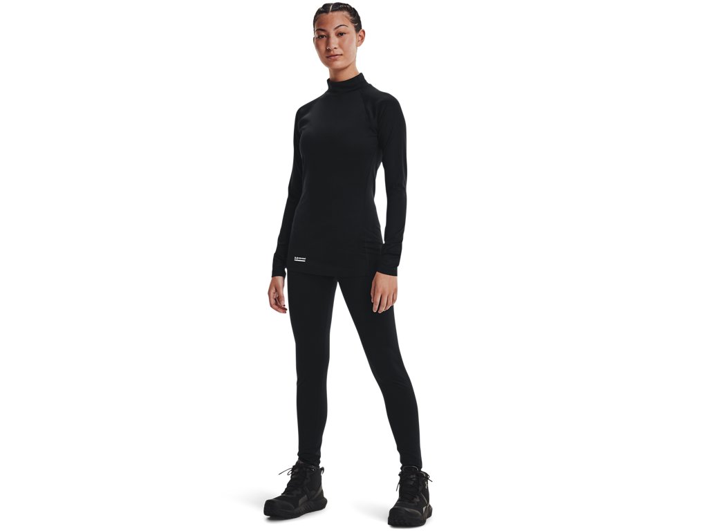 Under Armour Womens Tactical ColdGear Infrared Base Mock Long Sleeve - Heat Retention Technology