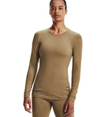 Under Armour Womens Tactical ColdGear Infrared Base Crew Long Sleeve - Heat Retaining
