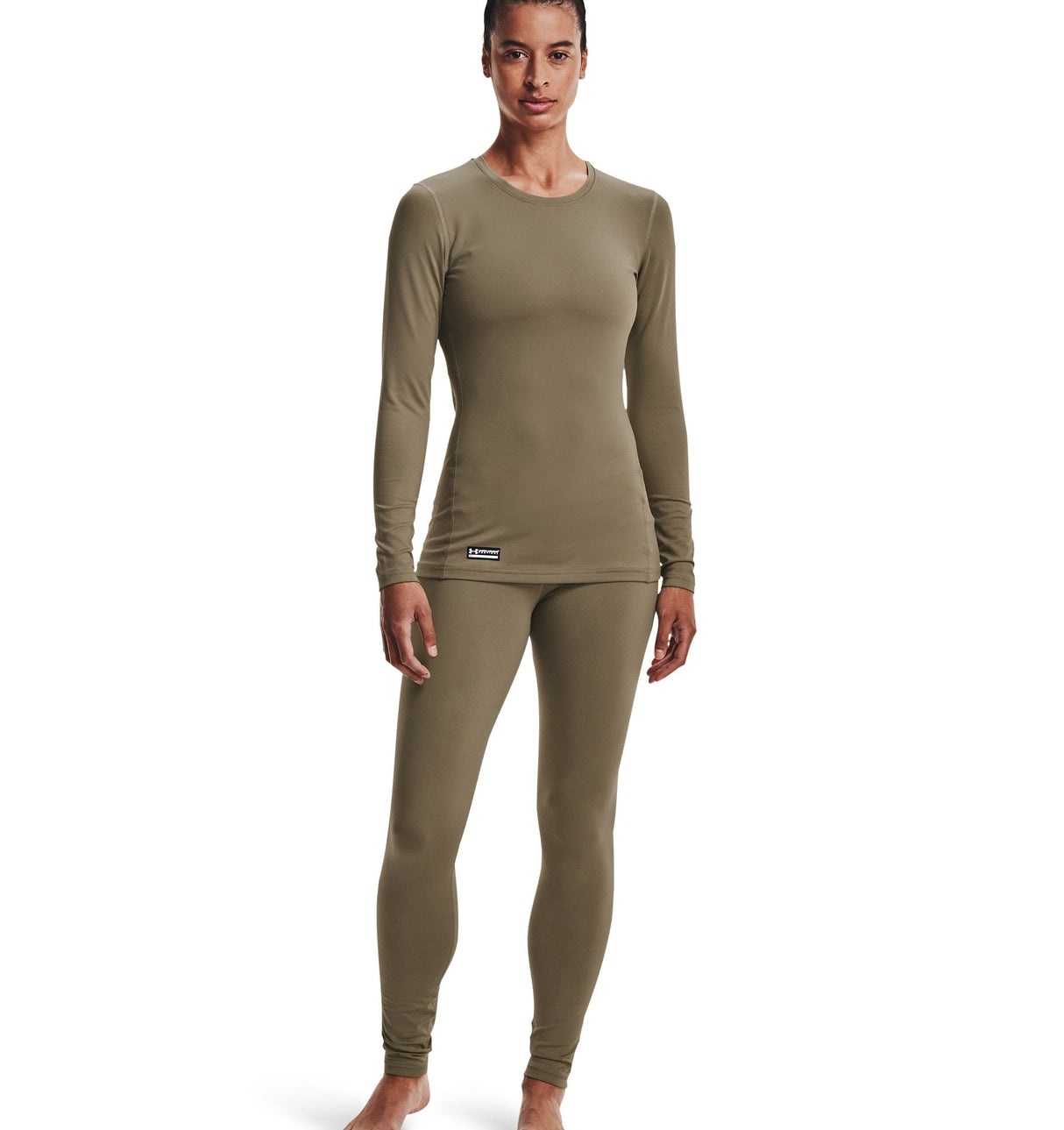 Under Armour Womens Tactical ColdGear Infrared Base Crew Long Sleeve - Heat Retaining