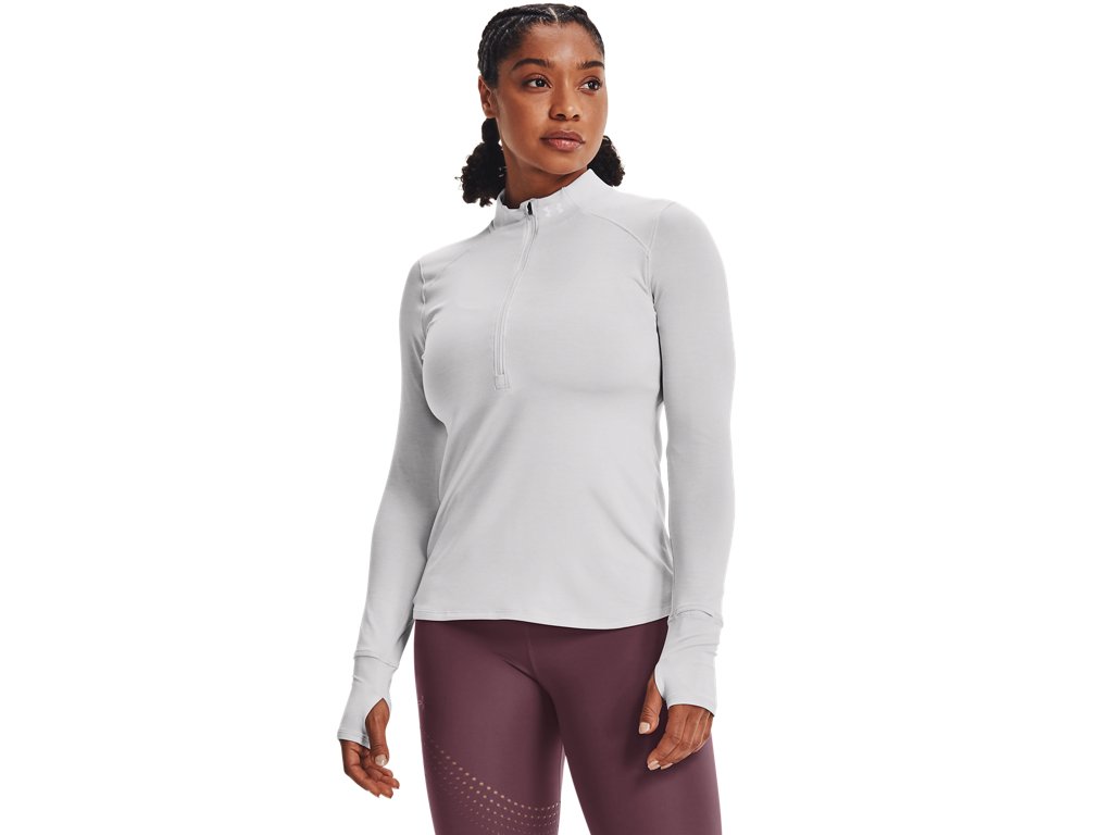 Under Armour Women's Qualifier Run 2.0 Half Zip Jacket - Water Resistant
