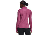 Under Armour Women's Qualifier Run 2.0 Half Zip Jacket - Water Resistant