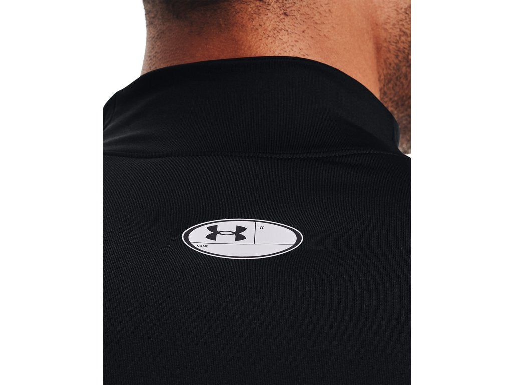 Under Armour Mens ColdGear Fitted Mock Baselayer - Dual Layer Warmth and Fast Drying