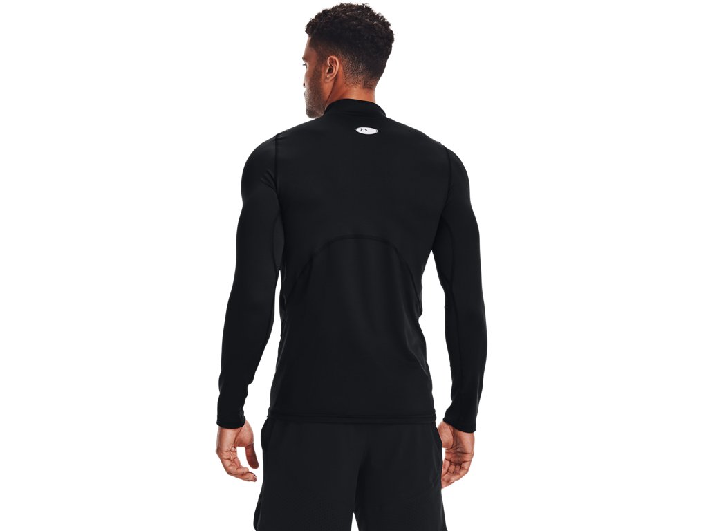 Under Armour Mens ColdGear Fitted Mock Baselayer - Dual Layer Warmth and Fast Drying