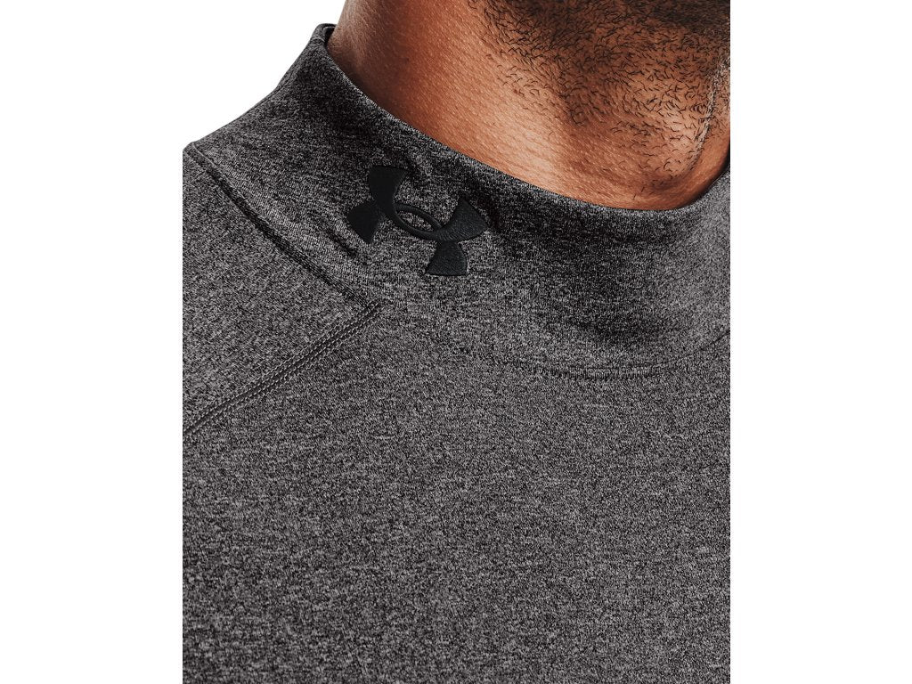 Under Armour Mens ColdGear Fitted Mock Baselayer - Dual Layer Warmth and Fast Drying