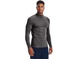 Under Armour Mens ColdGear Fitted Mock Baselayer - Dual Layer Warmth and Fast Drying