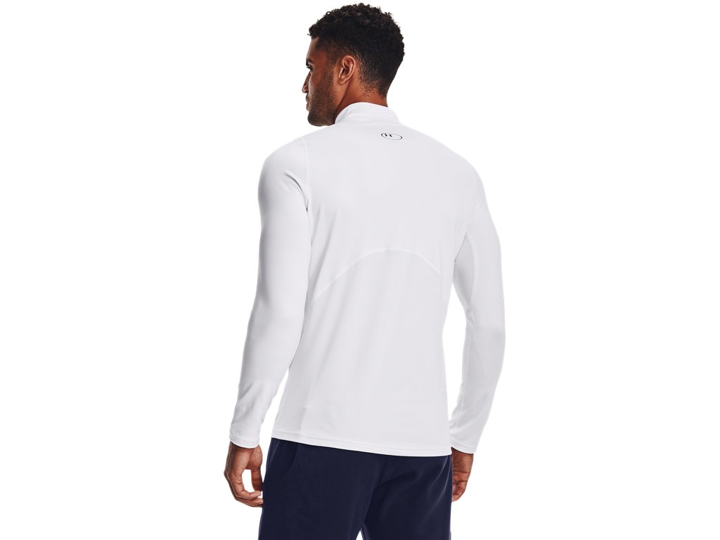 Under Armour Mens ColdGear Fitted Mock Baselayer - Dual Layer Warmth and Fast Drying