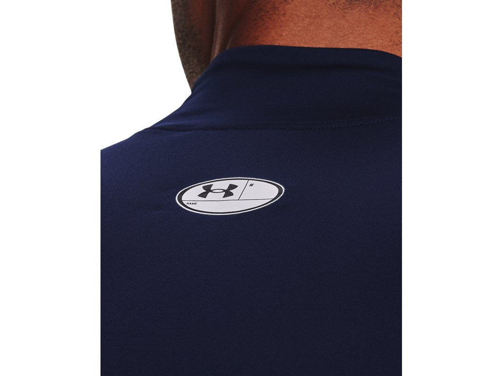 Under Armour Mens ColdGear Fitted Mock Baselayer - Dual Layer Warmth and Fast Drying
