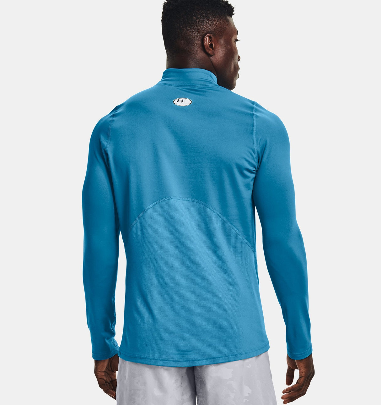 Under Armour Mens ColdGear Fitted Mock Baselayer - Dual Layer Warmth and Fast Drying