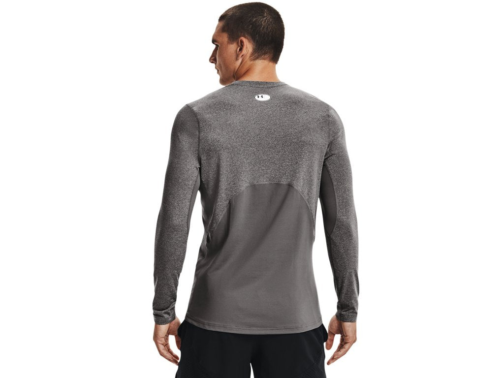 Under Armour Mens ColdGear Fitted Crew Long Sleeve - Dual-Layer Warmth and Comfort