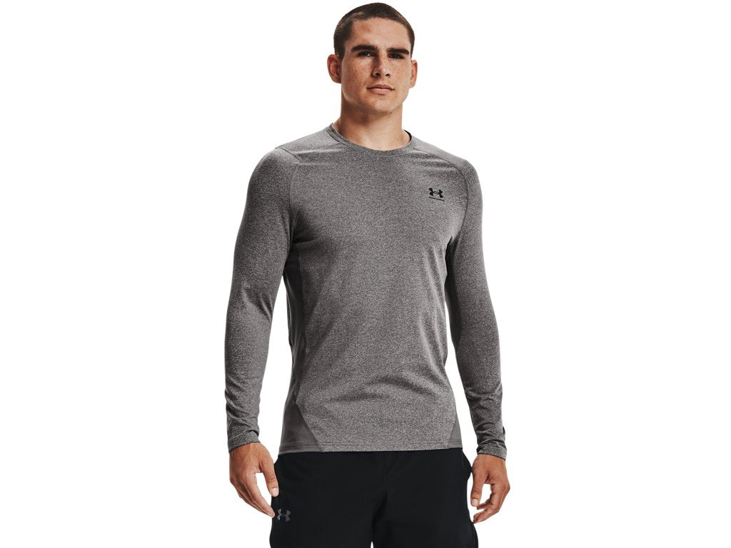 Under Armour Mens ColdGear Fitted Crew Long Sleeve - Dual-Layer Warmth and Comfort
