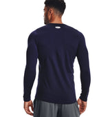 Under Armour Mens ColdGear Fitted Crew Long Sleeve - Dual-Layer Warmth and Comfort