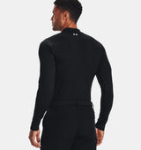 Under Armour Mens ColdGear Infrared Long Sleeve Golf Mock Long Sleeve - Thermo-Conductive Coating