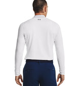 Under Armour Mens ColdGear Infrared Long Sleeve Golf Mock Long Sleeve - Thermo-Conductive Coating