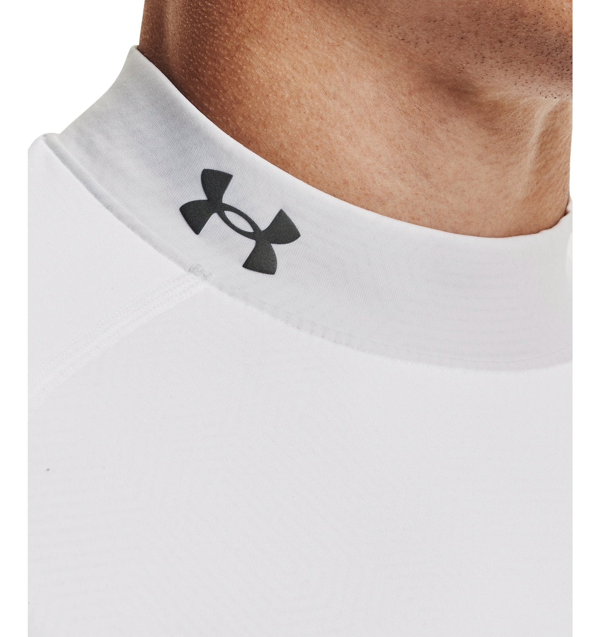 Under Armour Mens ColdGear Infrared Long Sleeve Golf Mock Long Sleeve - Thermo-Conductive Coating