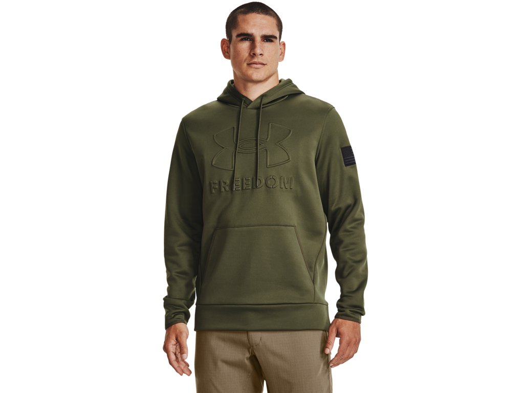 Under Armour Mens UA Freedom Embossed Hoodie - Water Repellent