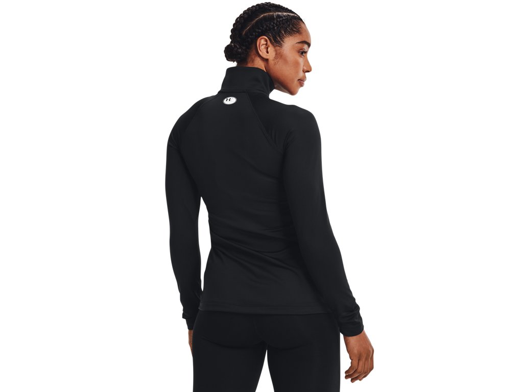 Under Armour Womens ColdGear Authentics Half Zip Baselayer - Dual-Layer Insulation