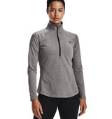 Under Armour Womens ColdGear Authentics Half Zip Baselayer - Dual-Layer Insulation