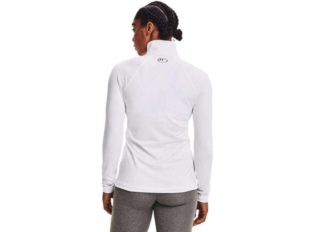 Under Armour Womens ColdGear Authentics Half Zip Baselayer - Dual-Layer Insulation