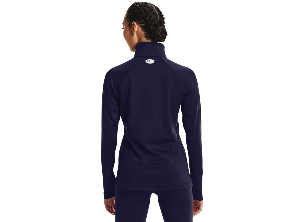Under Armour Womens ColdGear Authentics Half Zip Baselayer - Dual-Layer Insulation