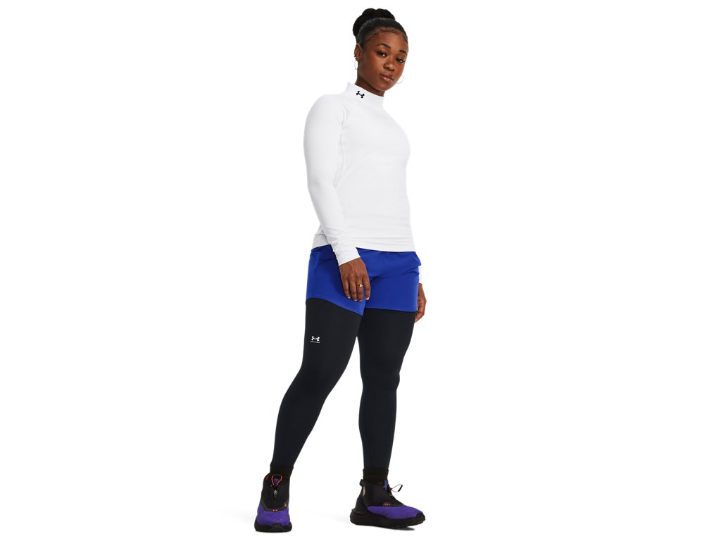 Under Armour Womens ColdGear Leggings - Dual-Layer Fast-Drying Fabric