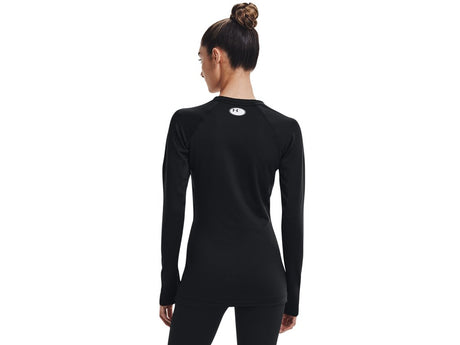 Under Armour Womens ColdGear Authentics Crew Baselayer - Dual-Layer Fabric