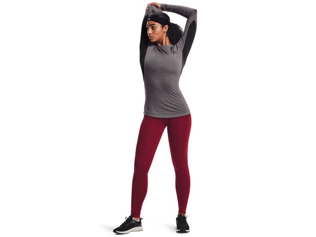 Under Armour Womens ColdGear Authentics Crew Baselayer - Dual-Layer Fabric
