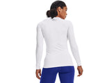 Under Armour Womens ColdGear Authentics Crew Baselayer - Dual-Layer Fabric