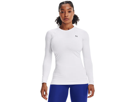 Under Armour Womens ColdGear Authentics Crew Baselayer - Dual-Layer Fabric