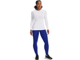 Under Armour Womens ColdGear Authentics Crew Baselayer - Dual-Layer Fabric