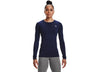 Under Armour Womens ColdGear Authentics Crew Baselayer - Dual-Layer Fabric