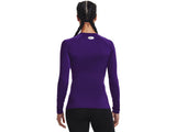 Under Armour Womens ColdGear Authentics Crew Baselayer - Dual-Layer Fabric