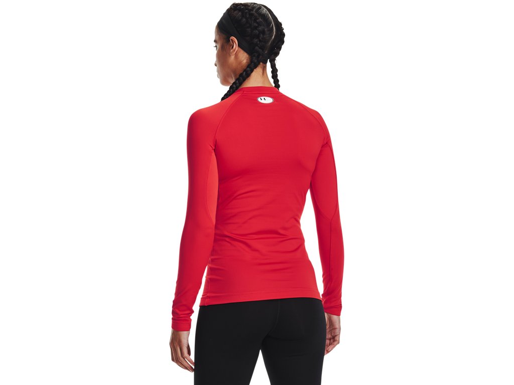 Under Armour Womens ColdGear Authentics Crew Baselayer - Dual-Layer Fabric