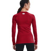 Under Armour Womens ColdGear Authentics Crew Baselayer - Dual-Layer Fabric