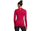 Under Armour Womens ColdGear Authentics Crew Baselayer - Dual-Layer Fabric