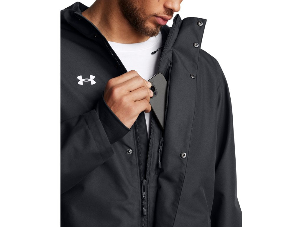 Under Armour Mens UA Stormproof Lined Rain Jacket - Waterproof and Breathable