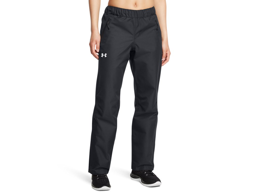 Under Armour Womens Stormproof Lined Rain Pants - Waterproof and Windproof