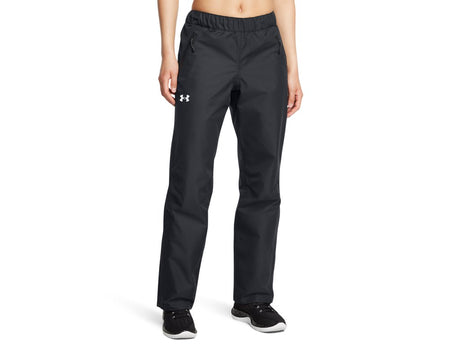 Under Armour Womens Stormproof Lined Rain Pants - Waterproof and Windproof