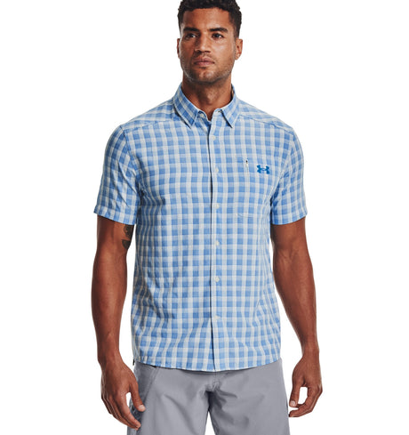 Under Armour Unisex UA Drift Tide 2.0 Plaid Apparel - UPF 30 Sun Protection