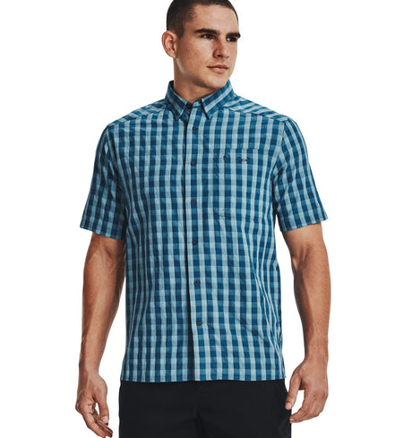 Under Armour Unisex UA Drift Tide 2.0 Plaid Apparel - UPF 30 Sun Protection