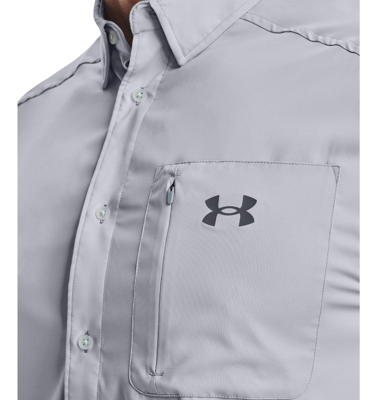 Under Armour Mens UA Drift Tide 2.0 Short Sleeve Shirt - UPF 30 Sun Protection