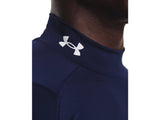 Under Armour Mens HeatGear Mock Long Sleeve Baselayer - Sweat Wicking