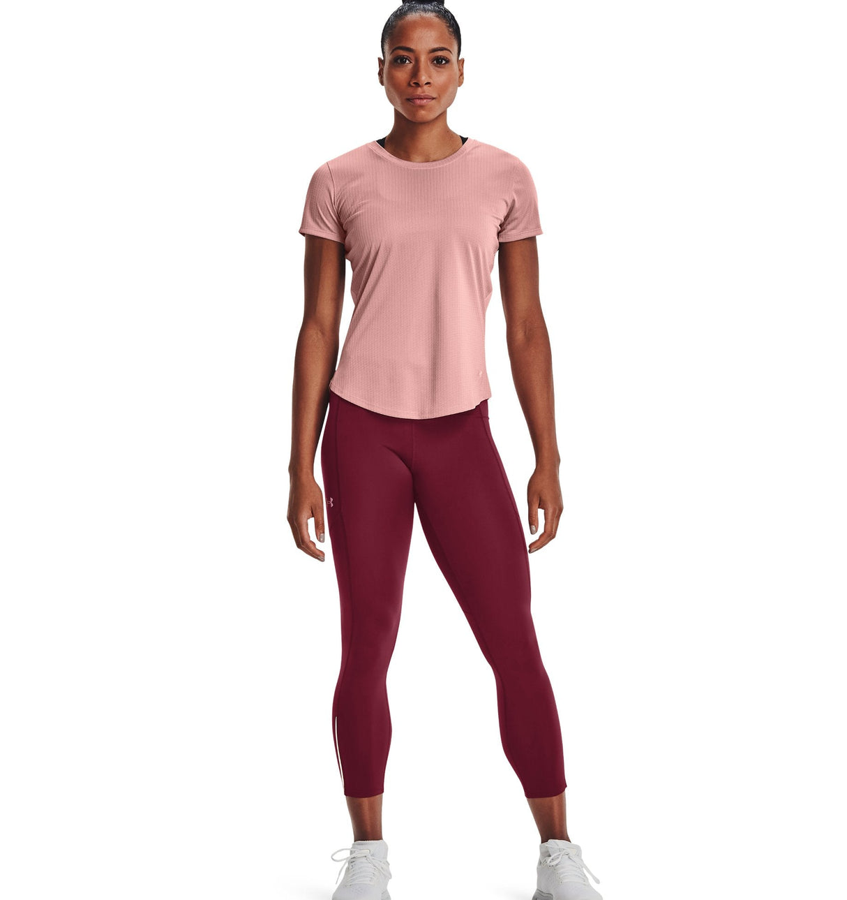Under Armour Womens UA Launch Ankle Tights - Quick-Drying HeatGear Fabric