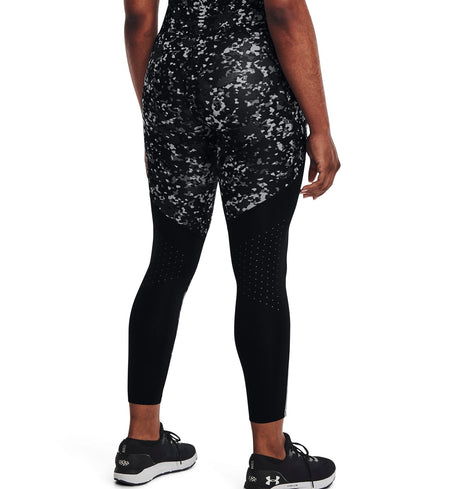 Under Armour Womens Launch Printed Ankle Tights - Superior Breathability and Coverage