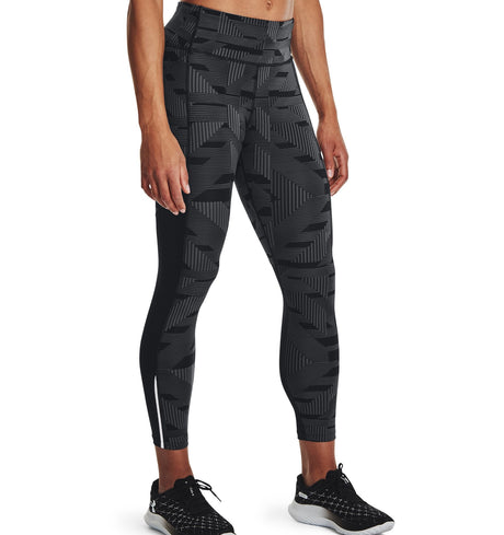 Under Armour Womens Launch Printed Ankle Tights - Superior Breathability and Coverage